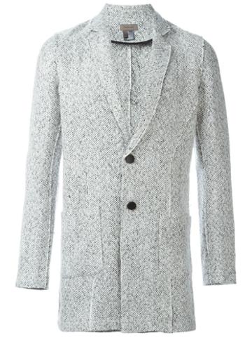 Tony Cohen Double Buttons Tweed Blazer