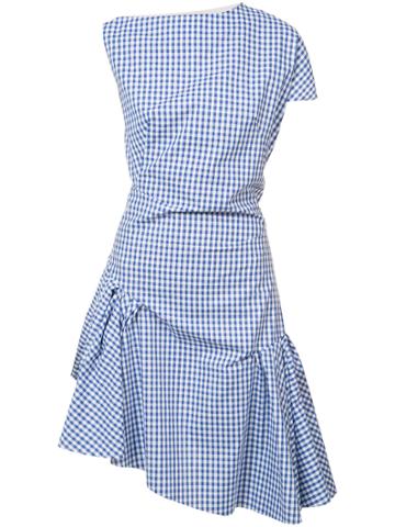 Les Animaux Boat Neck Dress - Blue