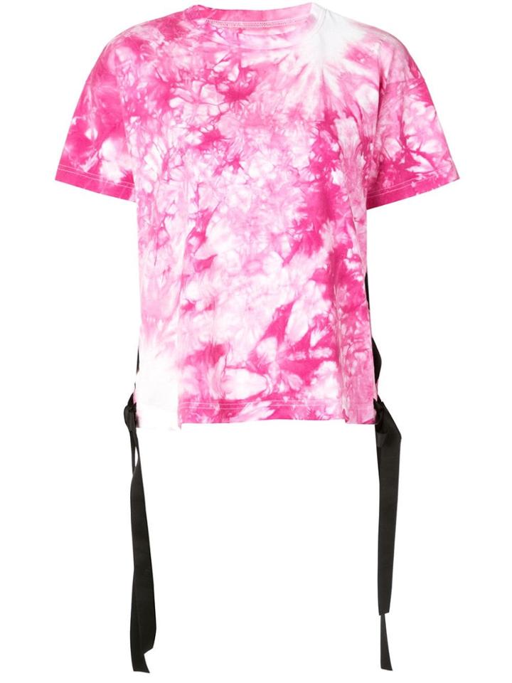 Sacai Tie-dye T-shirt - Pink