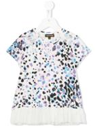 Roberto Cavalli Kids Animal Print T-shirt, Girl's, Size: 6 Yrs, White