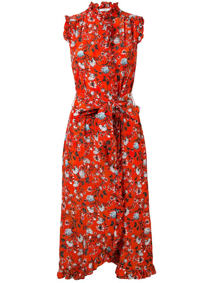 Erdem - Sebla Dress - Women - Silk - 8, Red, Silk