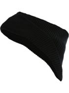 Monse Knitted Shoulder Scarf - Black