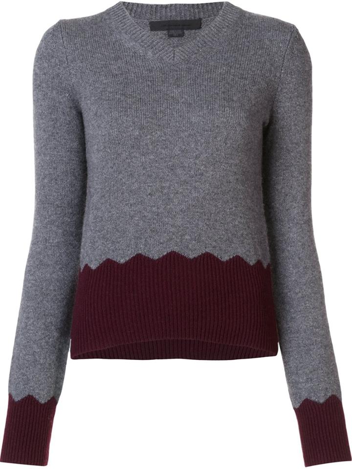 Alexander Wang V-neck Jumper - Grey