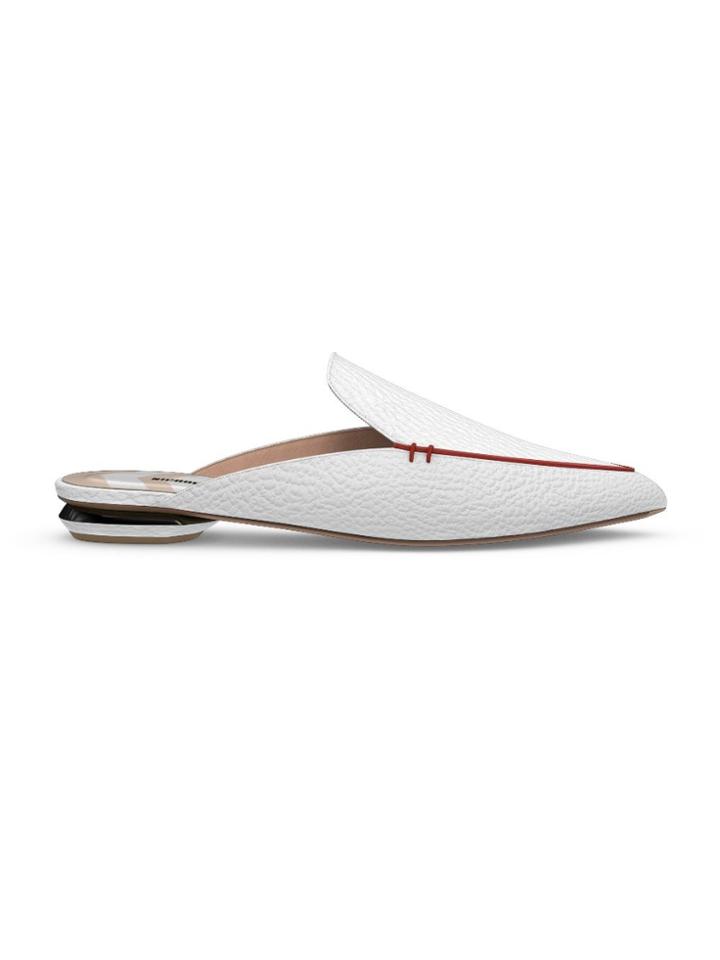 Nicholas Kirkwood Beya Mules - White