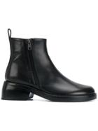 Ann Demeulemeester Double Zip Boots - Black