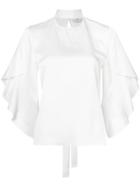 Steffen Schraut Floral Print Blouse - Nude & Neutrals