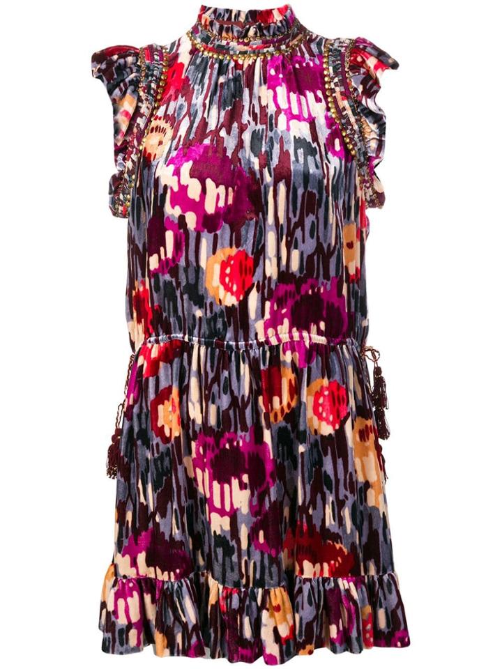 Ulla Johnson Penny Floral Print Dress - Pink