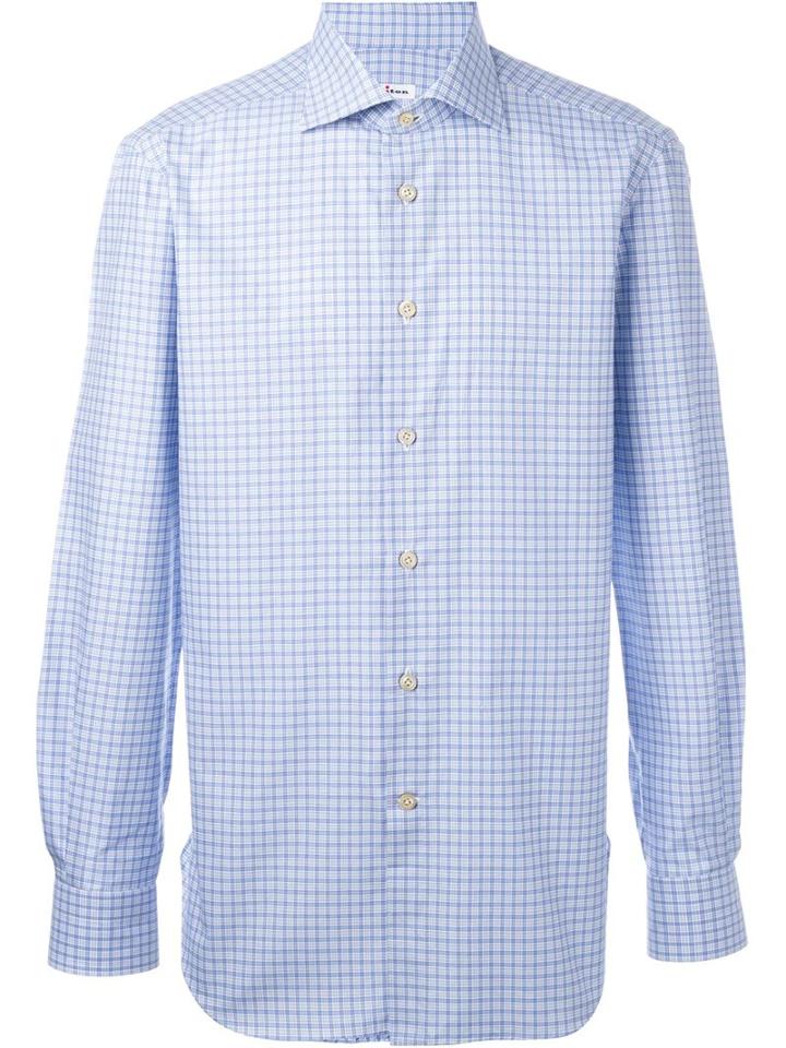 Kiton Checked Shirt