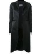 Strateas Carlucci Satin Blazer, Women's, Size: Xl, Black, Silk Satin