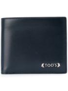 Tod's Logo Plaque Wallet - Blue
