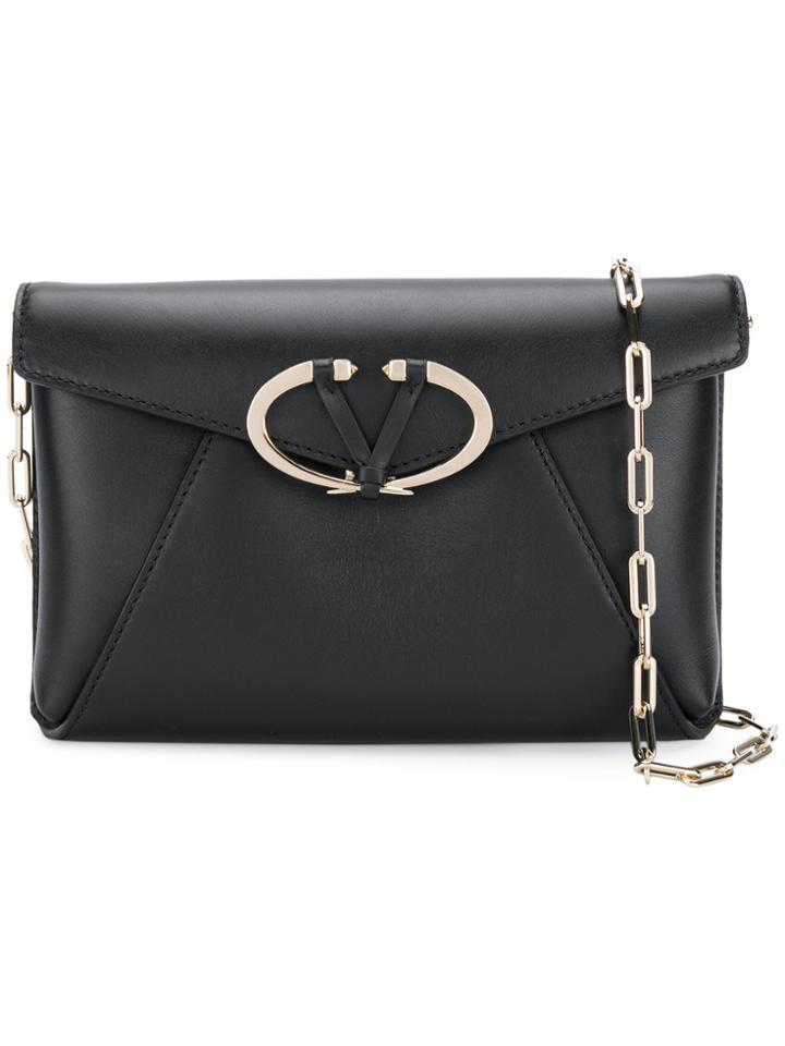Valentino Valentino Garavani Rivet Shoulder Bag - Black