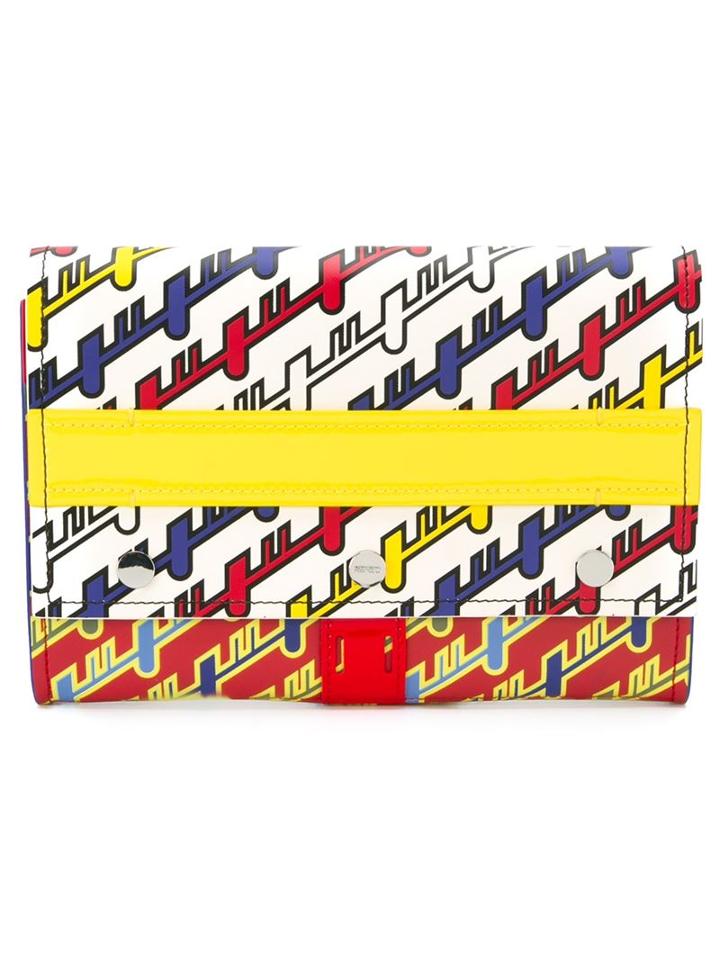 Kenzo Diagonal Line Clutch, Women's, Pvc