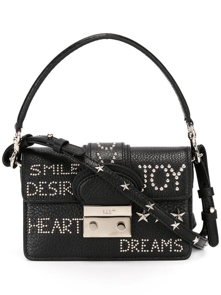 Red Valentino Gold-tone Studded Tote, Women's, Black