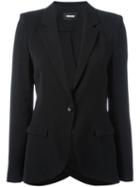 Moohong Draped Blazer, Women's, Size: 38, Black, Rayon/acetate