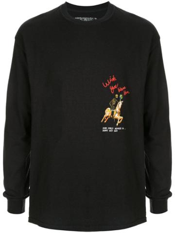 Travis Scott Astroworld Astroworld Horse T-shirt - Black