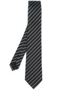 Armani Collezioni Double Pinstriped Neck Tie