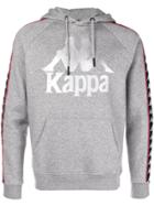 Kappa Side Panel Hoodie - Grey
