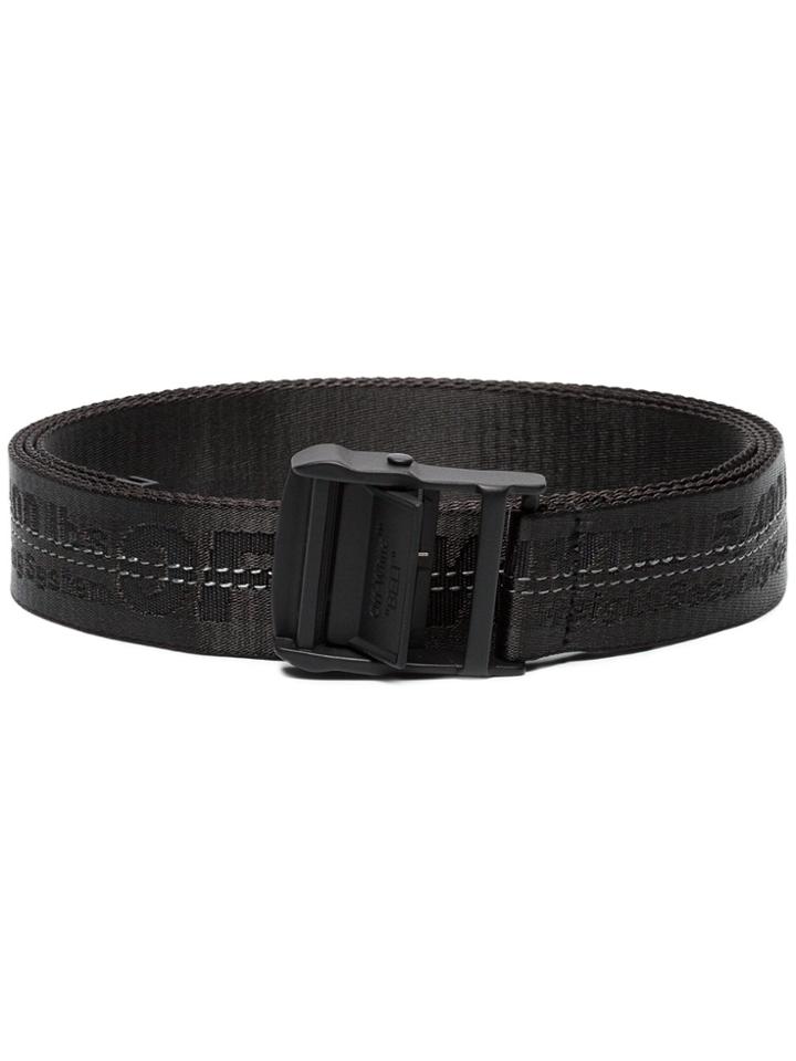 Off-white Black Classic Industrial Pu Belt