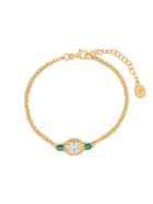 V Jewellery Freya Bracelet - Gold