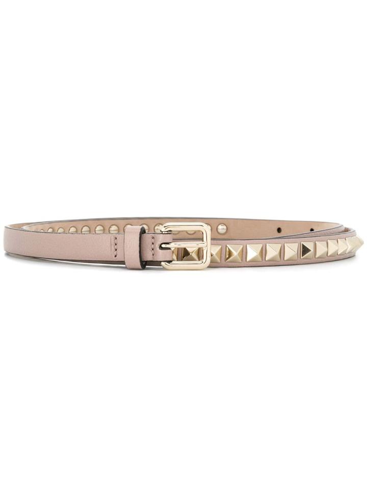 Valentino Valentino Garavani Rockstud Belt - Neutrals