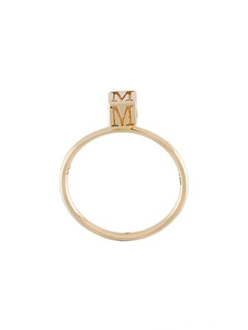 Abril Barret 'm Initial' Ring