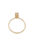 Abril Barret 'm Initial' Ring