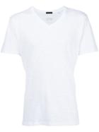 Atm Anthony Thomas Melillo Slub Jersey V-neck T-shirt