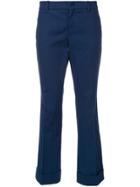 Gucci Vintage Flared Chinos - Blue