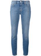 Victoria Beckham Cropped Jeans - Blue