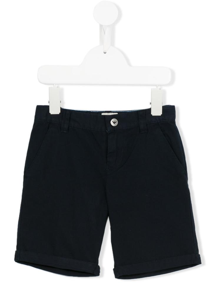 Armani Junior Casusal Shorts, Boy's, Size: 11 Yrs, Blue