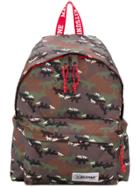 Eastpak Fox Patterned Backpack - Green
