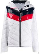 Fila Color-block Hooded Jacket - White