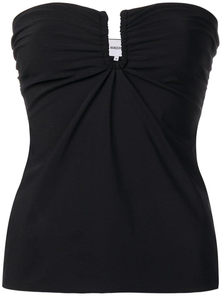 Nanushka Bianca Top - Black