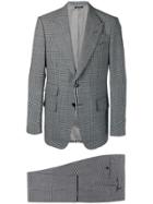 Tom Ford Houndstooth Two-piece Suit - Grey