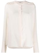 Stella Mccartney Epaulette Long-sleeve Blouse - White