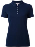 Burberry Classic Polo Shirt, Women's, Size: Large, Blue, Cotton