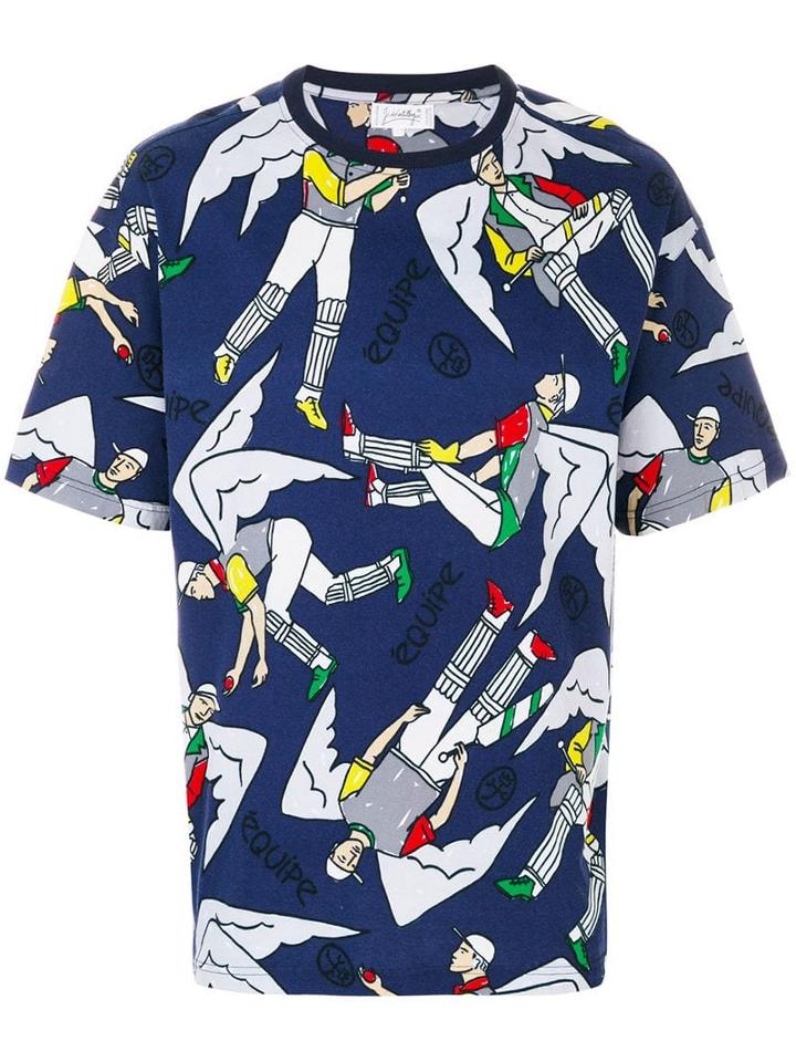 Jc De Castelbajac Pre-owned Equipe Printed T-shirt - Multicolour