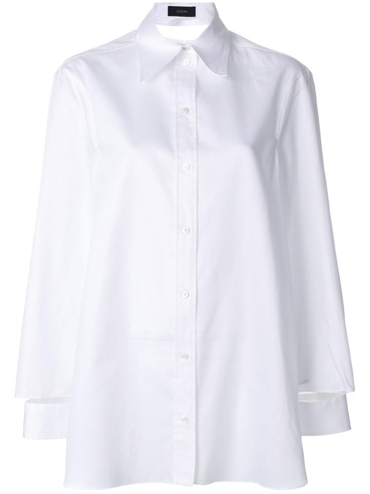 Joseph Mora Crinkle Shirt - White