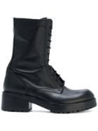 Strategia Lace-up Boots - Black