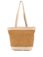 A.n.g.e.l.o. Vintage Cult 1990's Panelled Tote - Neutrals