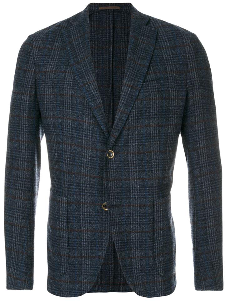 Eleventy Tweed Blazer - Blue