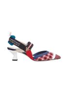 Fendi Slingback Court Shoes - Multicolour