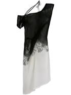 Ann Demeulemeester Sheer Blended Dress - Black