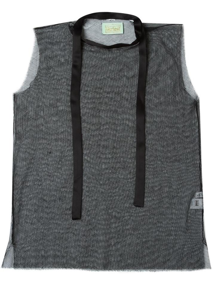 Aries Sheer Sleeveless Top