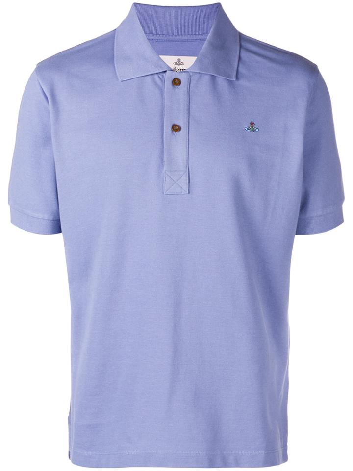 Vivienne Westwood Classic Polo Shirt - Pink & Purple