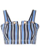 Alice Mccall Baby Please Crop-top - Blue