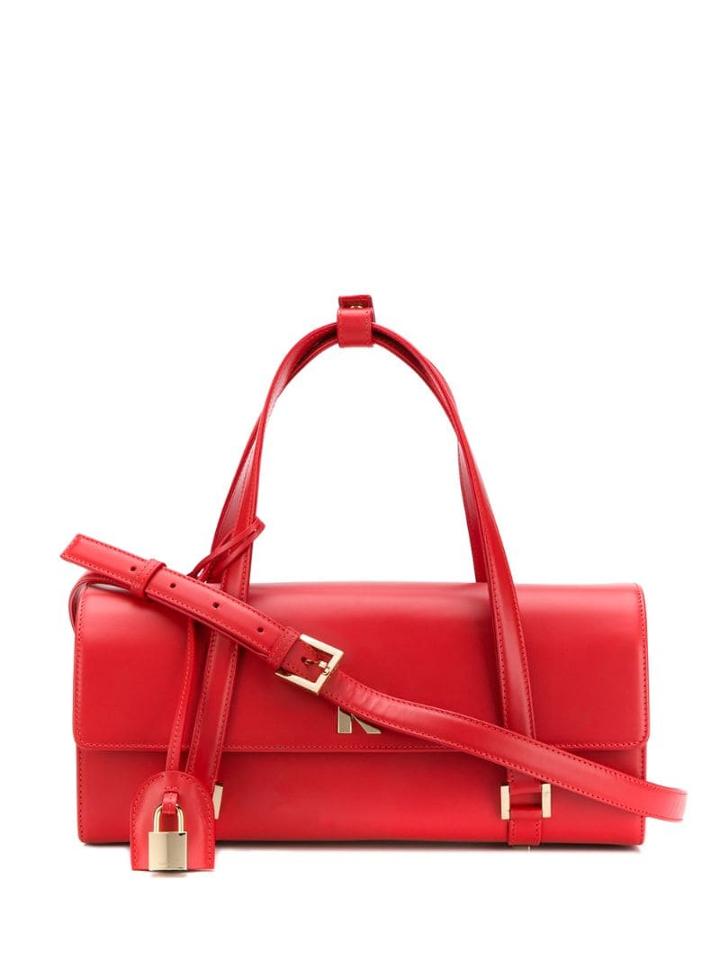 Nina Ricci Cylinder Shoulder Bag - Red