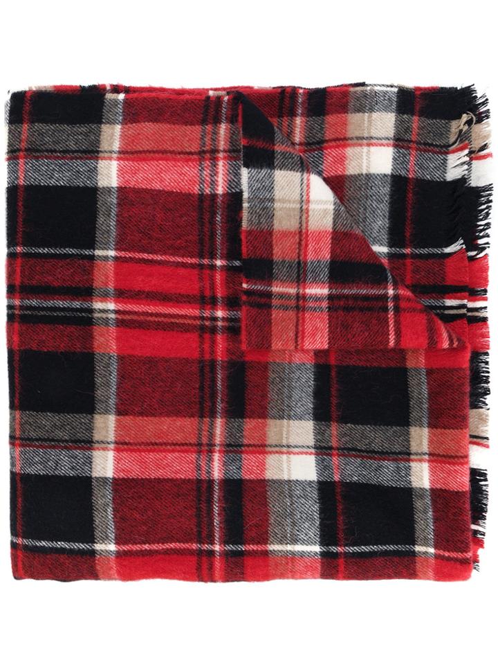 Dsquared2 Plaid Scarf