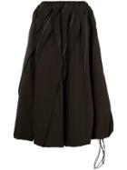 Marni Pleated Skirt - Brown