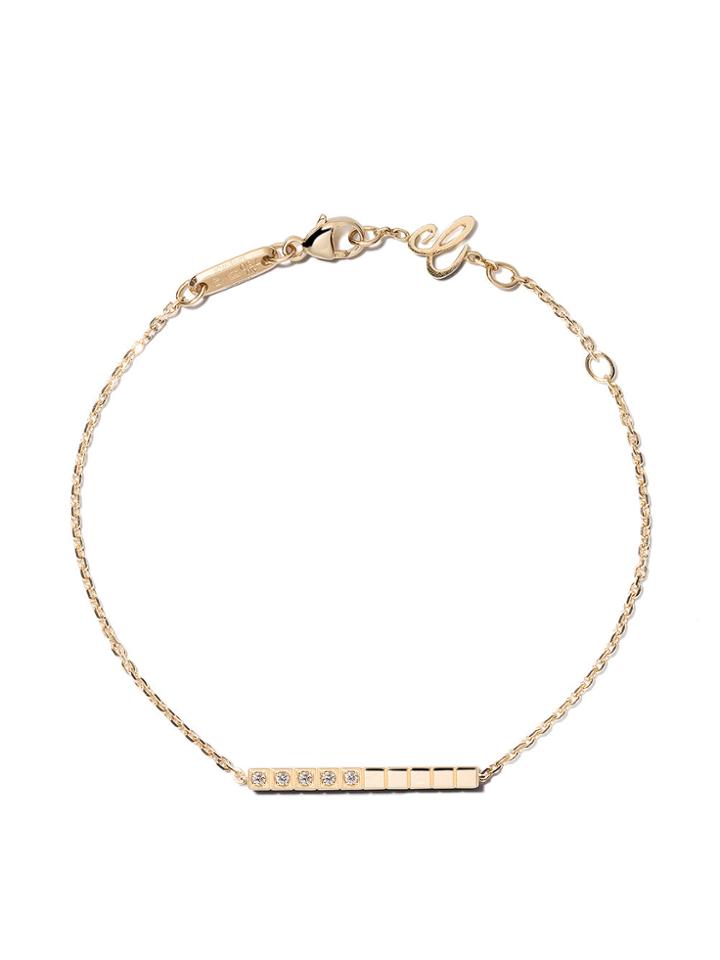 Chopard 18kt Yellow Gold Ice Cube Pure Diamond Bracelet - Unavailable